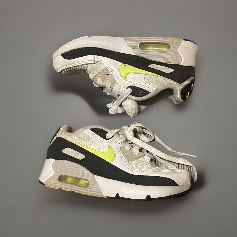 Nike Airmax 90 Hot Lime Black- Little Kids Size 1